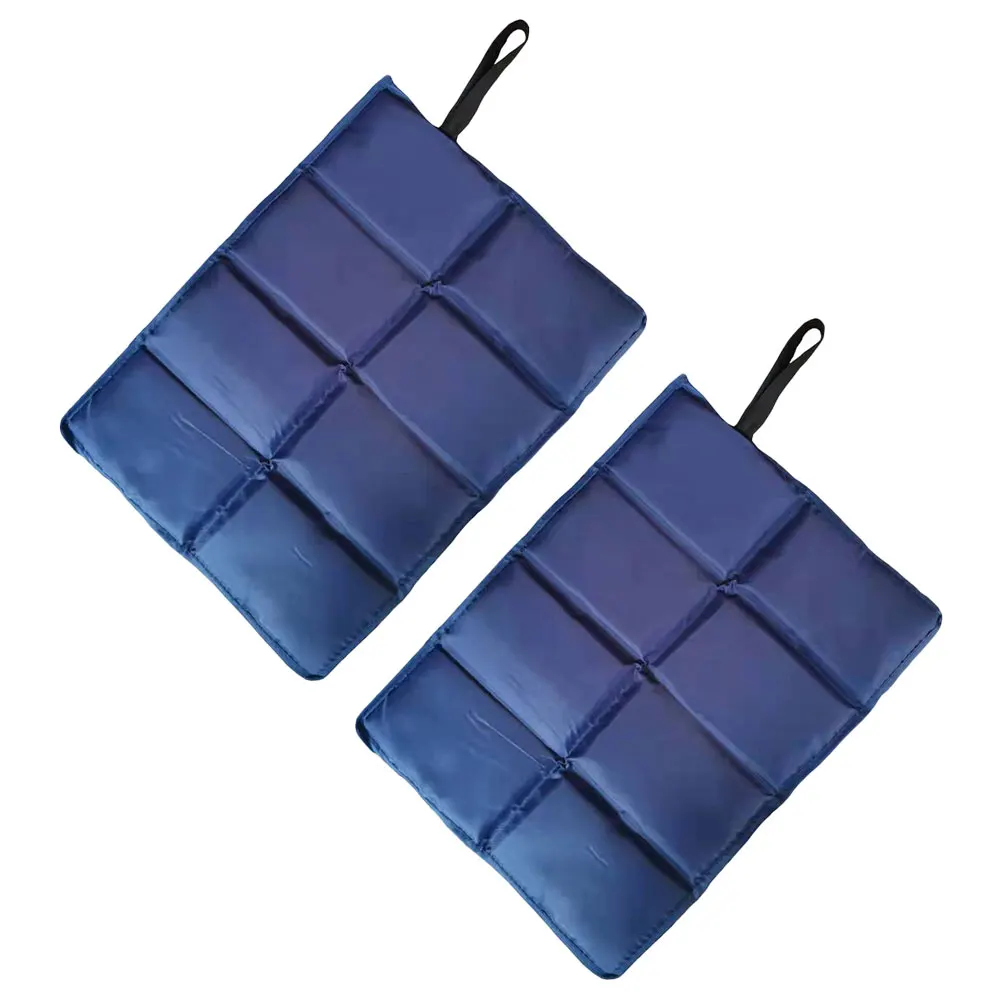 

2 Pcs Waterproof Seat Cushion Portable Outdoor Camping Pads Multifunction Long-lasting Picnic Mat Oxford Cloth Seating