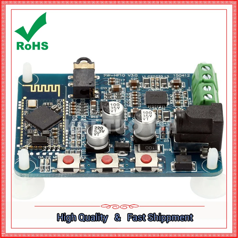 New Bluetooth-compatible Speaker New Board Bluetooth-compatible Digital Amplifier Wireless Receiver Amplifier Module Board