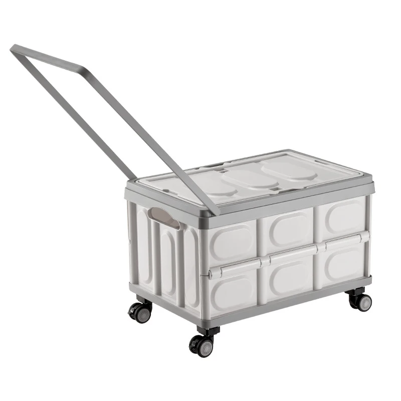 

Foldable Outdoor Storage Box Portable Handheld Camping Organizer Multifunctional Car Trunk Storage Box Picnic Sundries Container