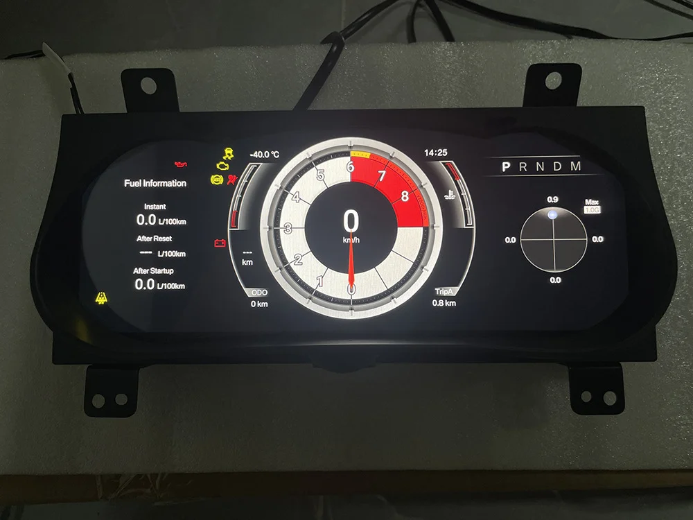 

12.3" LCD Car Digital Speedometer For Hilux Revo Rocco Fortuner 2016-2024 Digital Speedometer Cluster Digital Dashboard