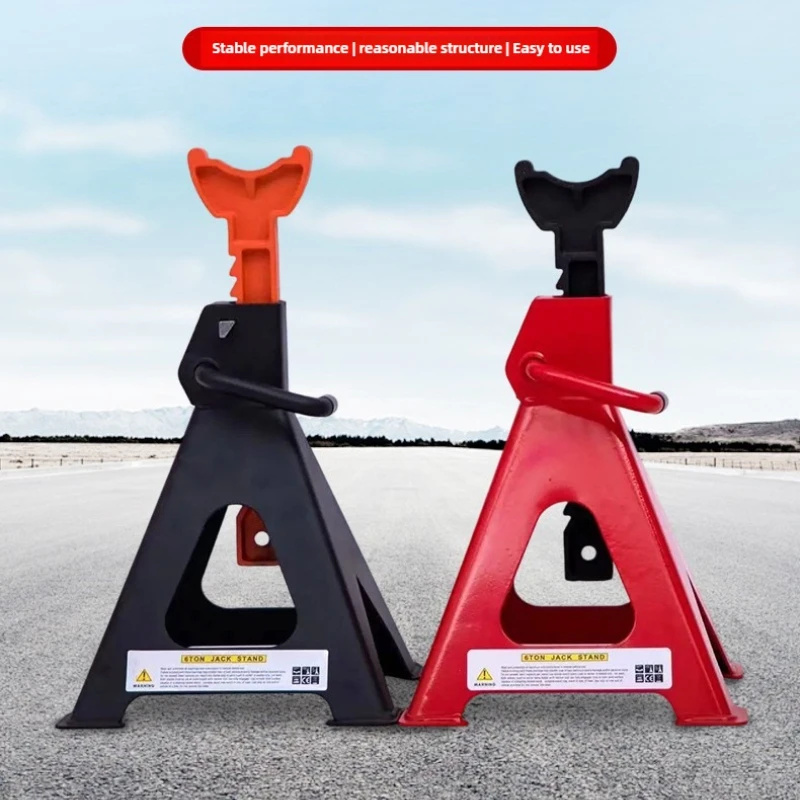 

Сверхмощный подъемный домкрат, подставки для оси, 6-тонный для автомобиля, фургона, каравана, гаража, мастерской, стальной прочный строительный подъемный домкрат