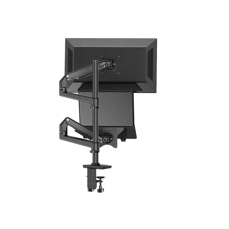 Adjustable Laptop Stand Rotating Lifting Arm for Desktop Monitor Multi Screen Support Ergonomic Aluminum Alloy Holder Base