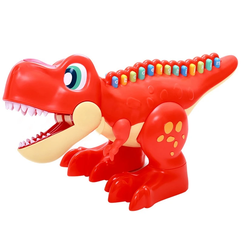 Dinosaur Baby Musical Toys, Early Educational Development With Light And ABC For Toddler Toys Tyrannosaurus Learning Toy