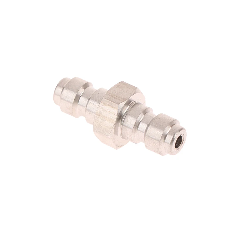 1.3*2.9cm Double End Male Quick Disconnect 8mm Adaptor Metal Double Male Fill Head Pneumatic Quick Coupling Air Filling Socket