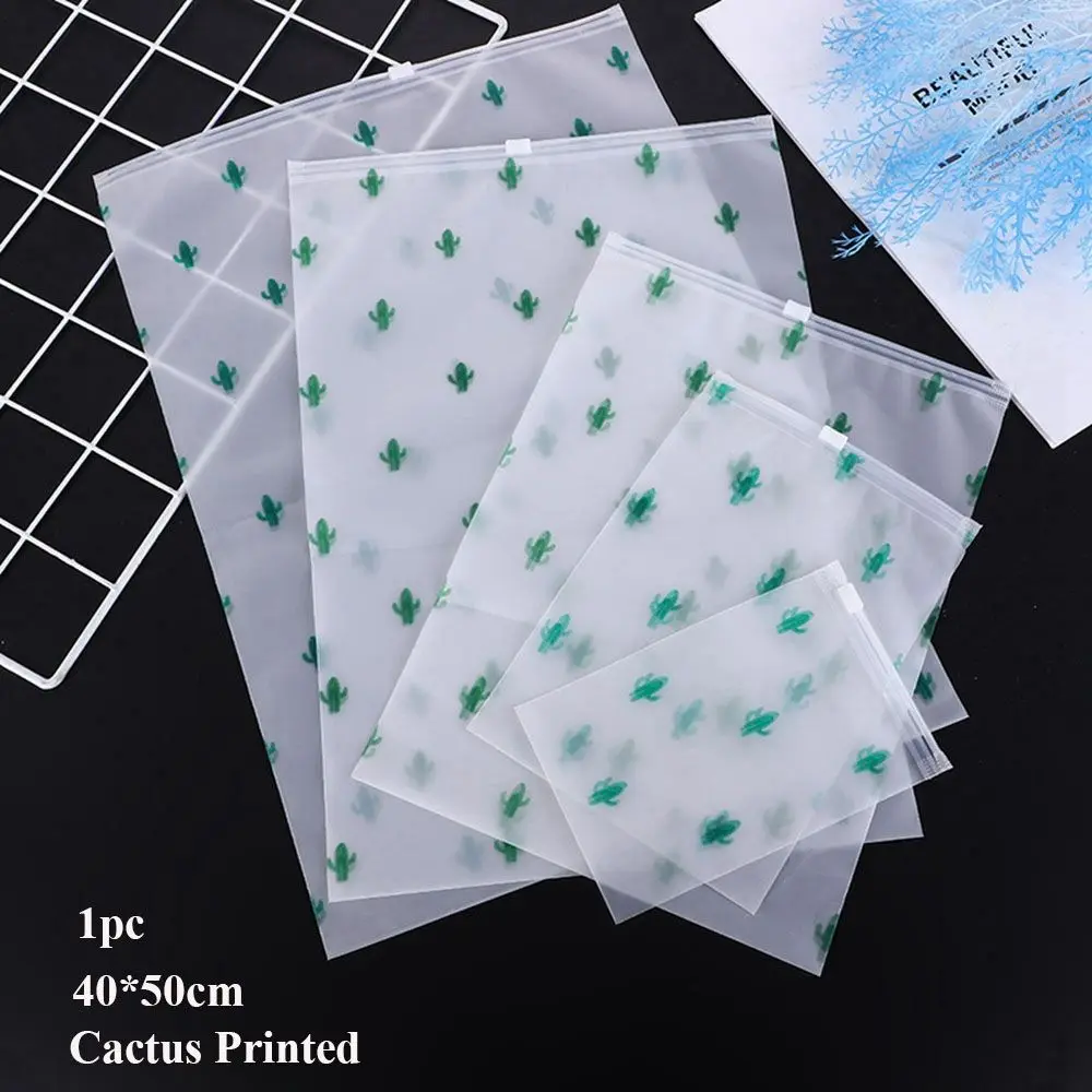 1/5pcs Transparent Zip Lock Storage Plastic Packing Bag Portable Travel Bag Organizer Pouch Make Up Storage Waterproof Shoes Bag