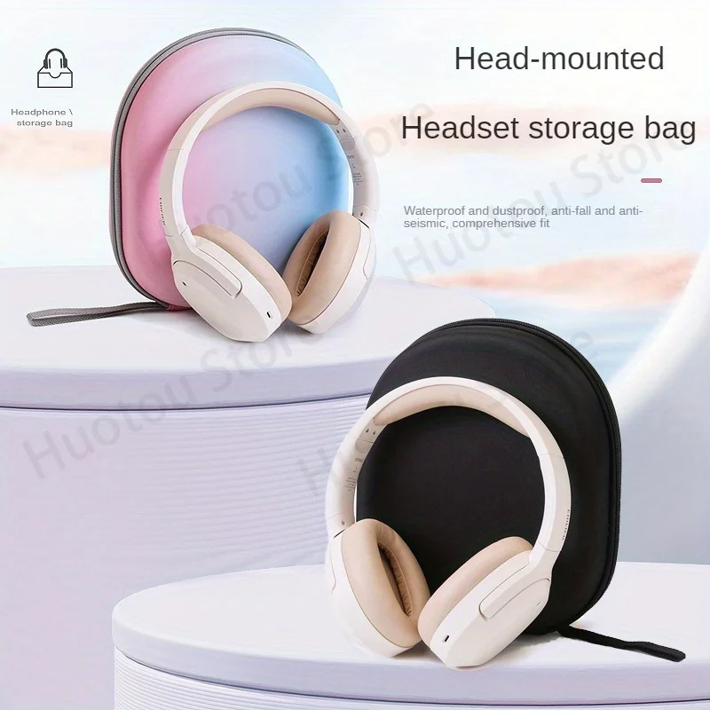 Headphone storage bag, suitable for Edifier W820NB, Baseus JBL Tang Mai headphone universal headphone protective case