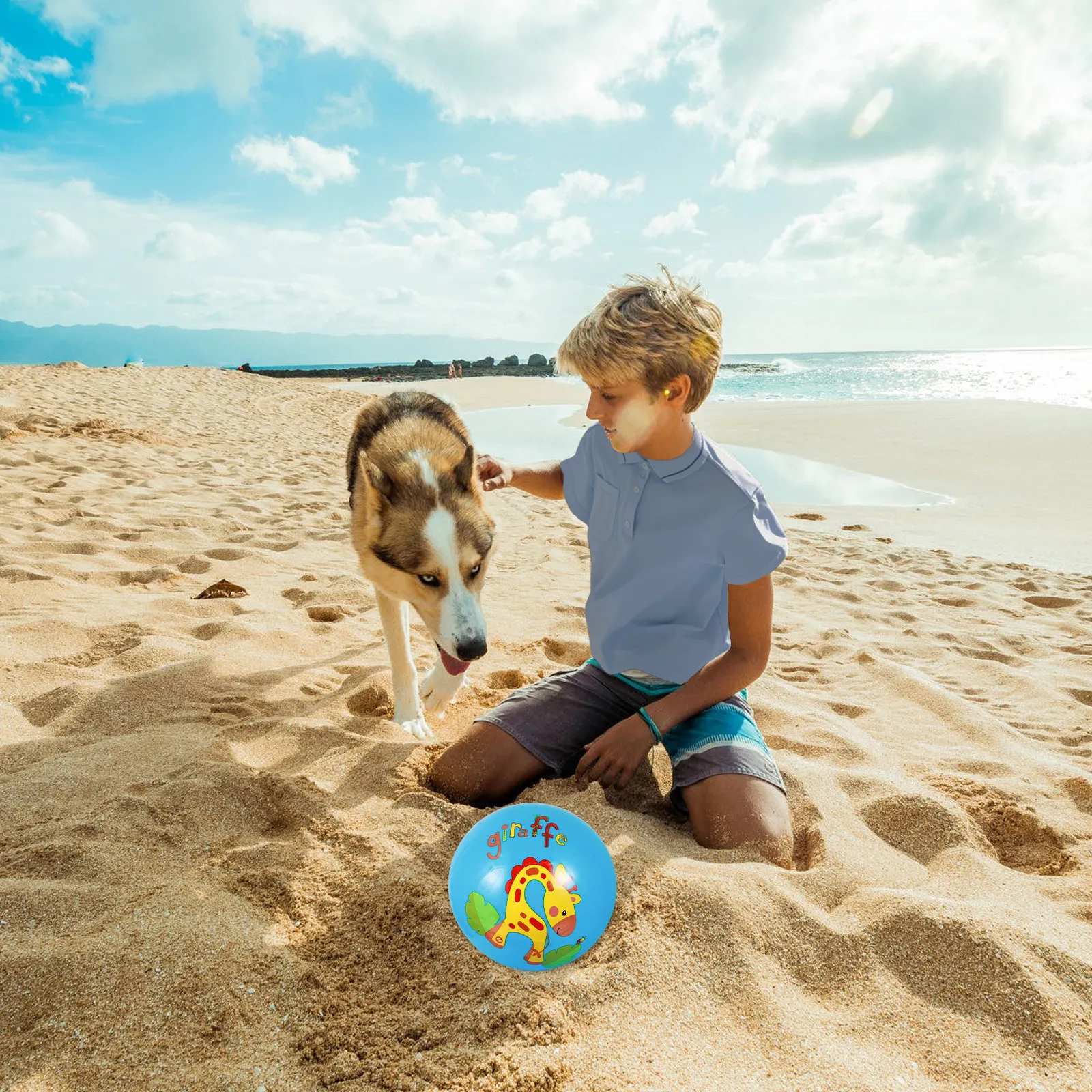 Pelota de Juego para Niños de 9 Pulgadas, Diseño Creativo y Divertido, Pelota de Dodgeball para Actividades al Aire Libre, Pelota Deportiva para Niños, Regalo para Niños