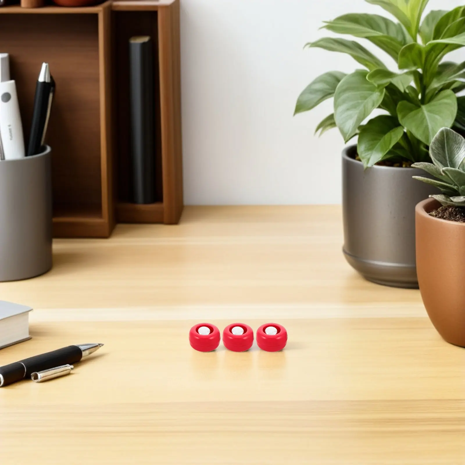 

16Pcs Desktop Shuffleboard Replacement Pucks Mini Rollers Set Tabletop Curling Game Accessories Family Party Fun