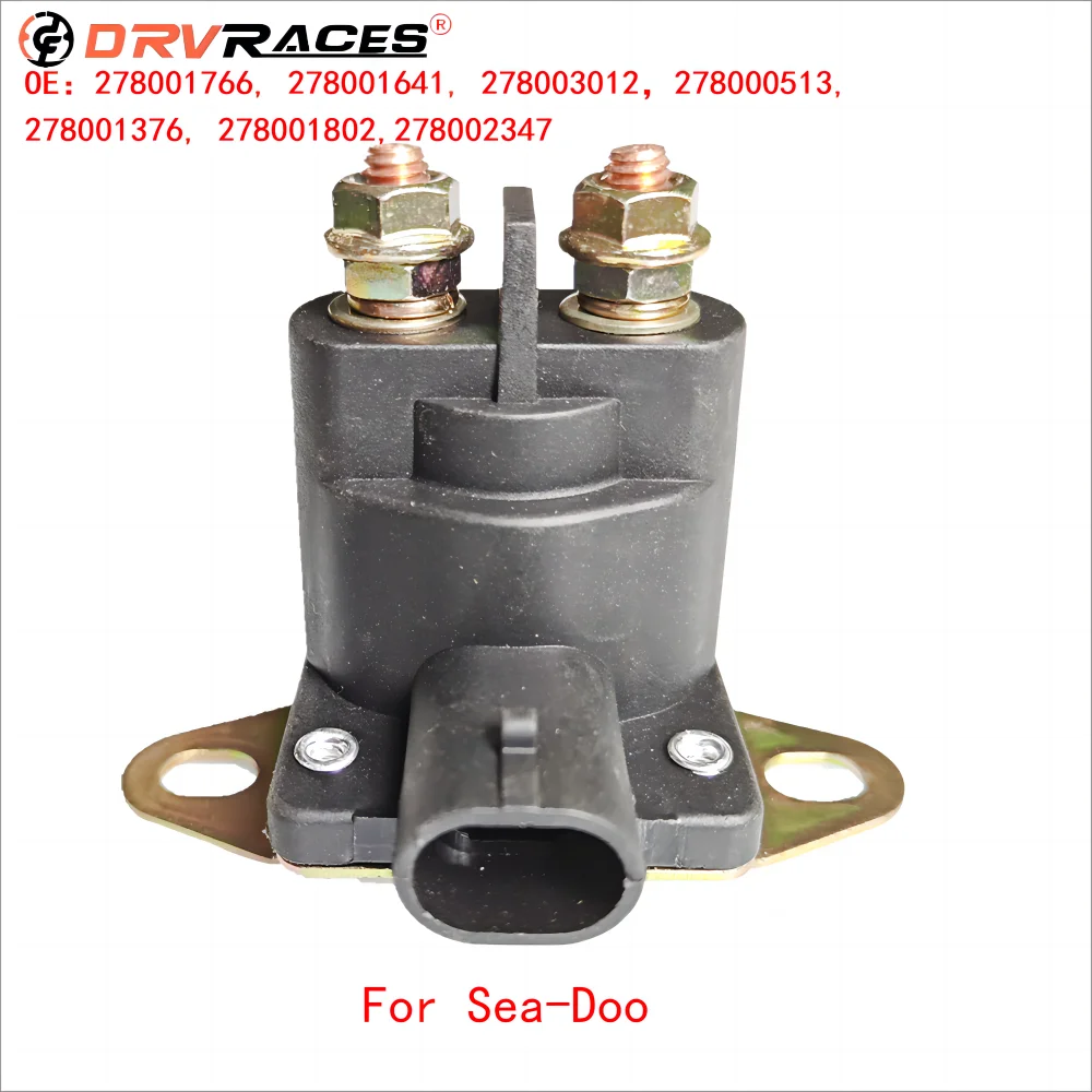 Starter Solenoid Relay for SEA DOO Replacement 278001766, 278001641, 278003012 278000513, 278001376, 278001802, 278002347