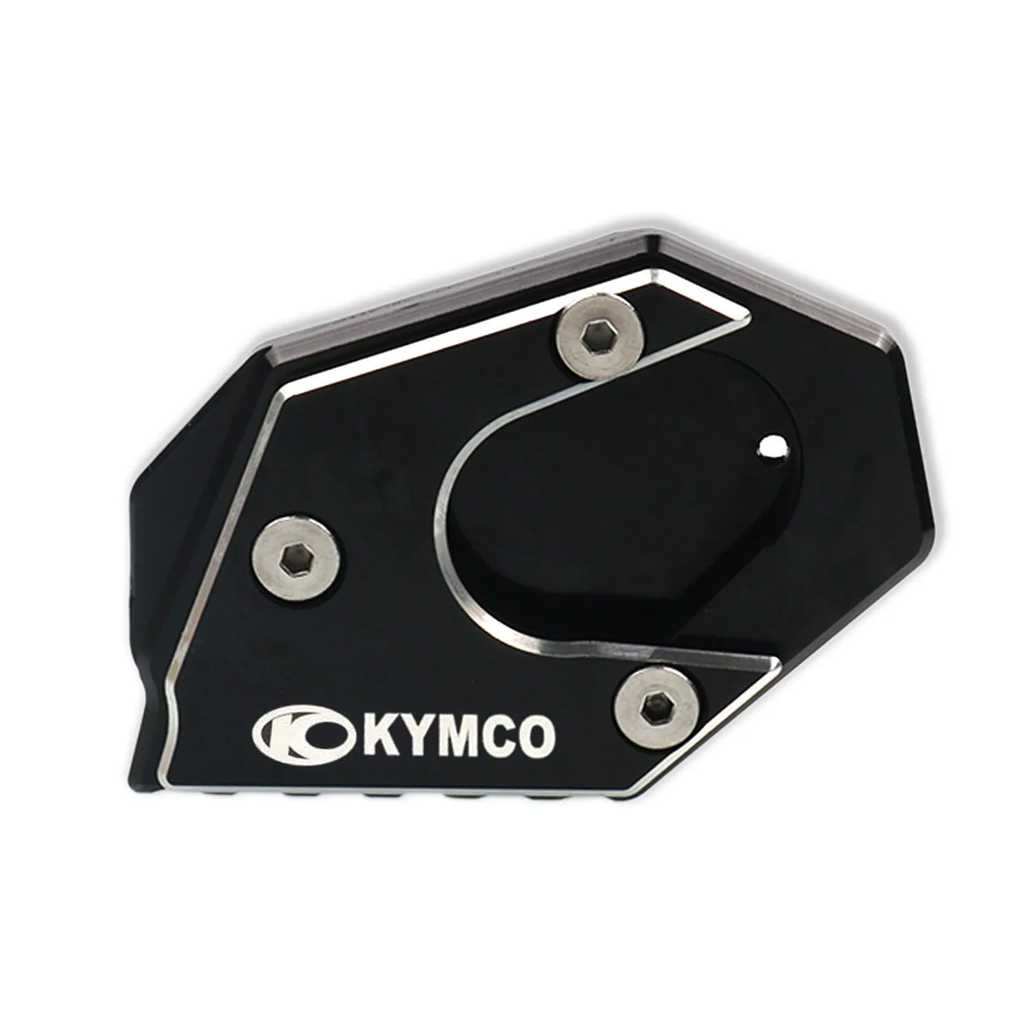 Fit For KYMCO Downtown 200i 300i 350i 300 350 Motorcycle CNC Kickstand Foot Side Stand Extension Pad Support Plate Enlarge Stand