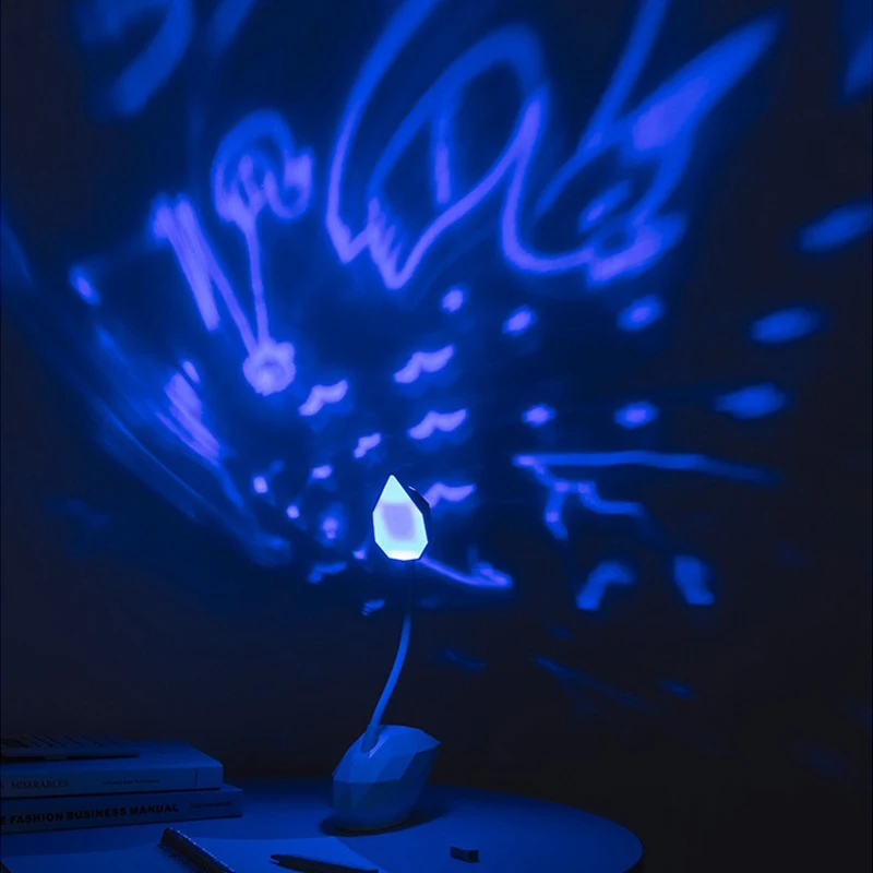 Desk Lamp Projector Light Starry Sky Porjectors Lamp Decoration Bedroom Room Nebula LED Night Light Child Adult Gift