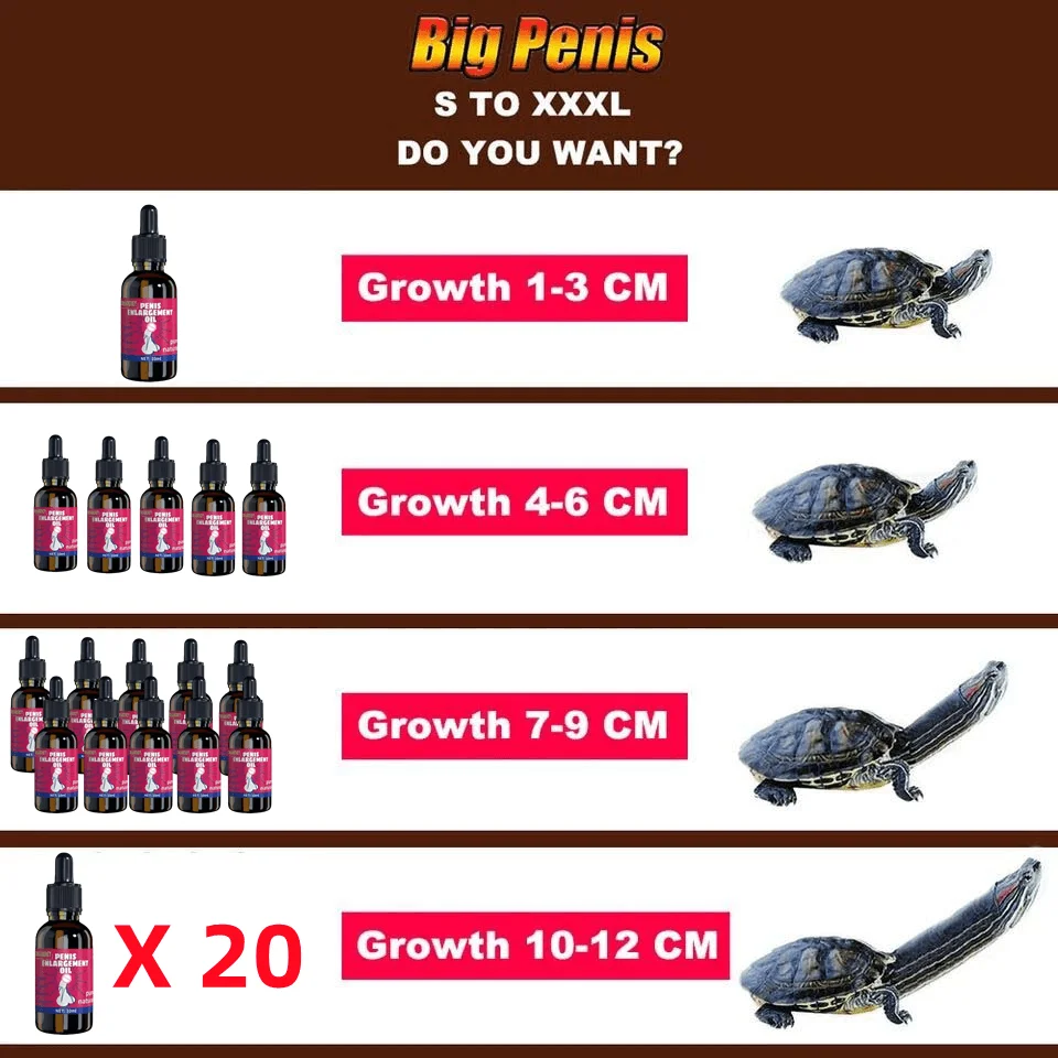 Permanent Penis Thickening Growth Enlargement Massage Oil Big Dick For Men Cock Erection Enhance Products Care XXXL Enlarge Oils