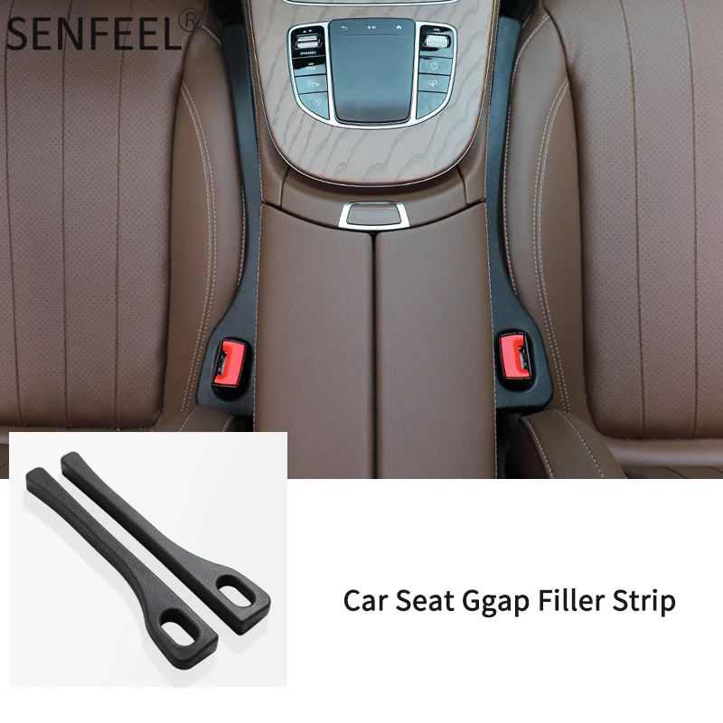 2pcs Car Seat Gap Filler Side Seam Plug Strip Seat Gap Anti-drop Filling Strip Portable Interior Decor Auto Styling Accsesoriers