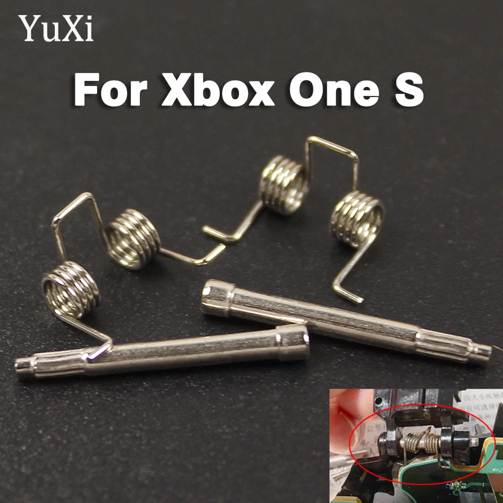 For Xbox One S  RT LT Trigger Holder Springs With Bearing For Xbox One Slim Gamepad Control Replacement Repair Accessories