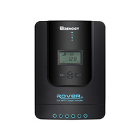Renogy Rover 20A 12V/24V Auto DC Input MPPT Solar Charge Controller Parameter Adjustable LCD Display Solar Panel Regulator
