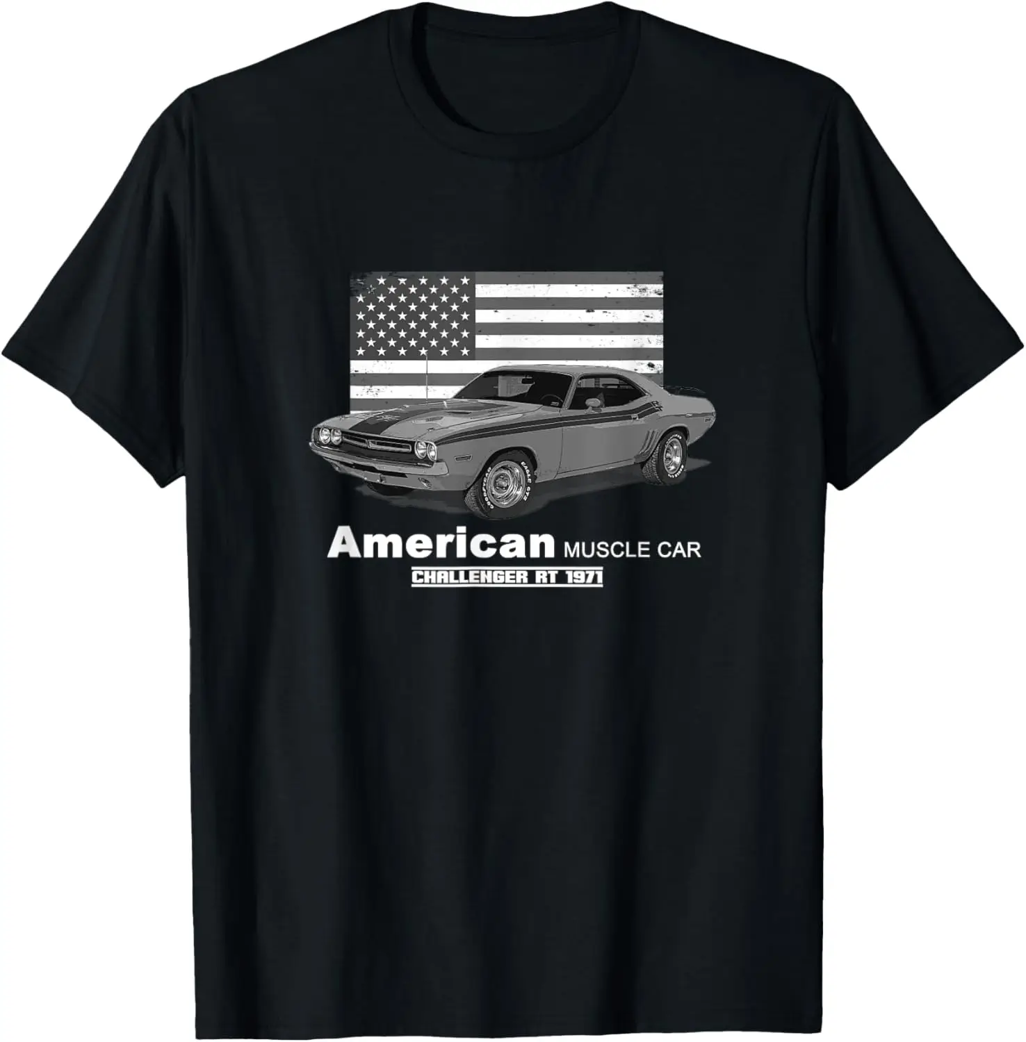 Challenger RT American Muscle Car 60s 70s T-Shirt