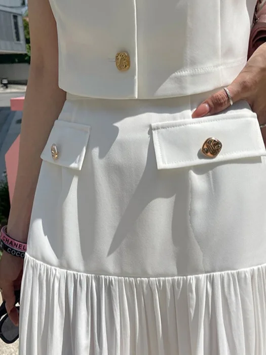 

Корейский комплект Sle ort Sve Jaet и лоскутная юбка, комплект из двух предметов Ele Faion, ансамбль для молодых женщин