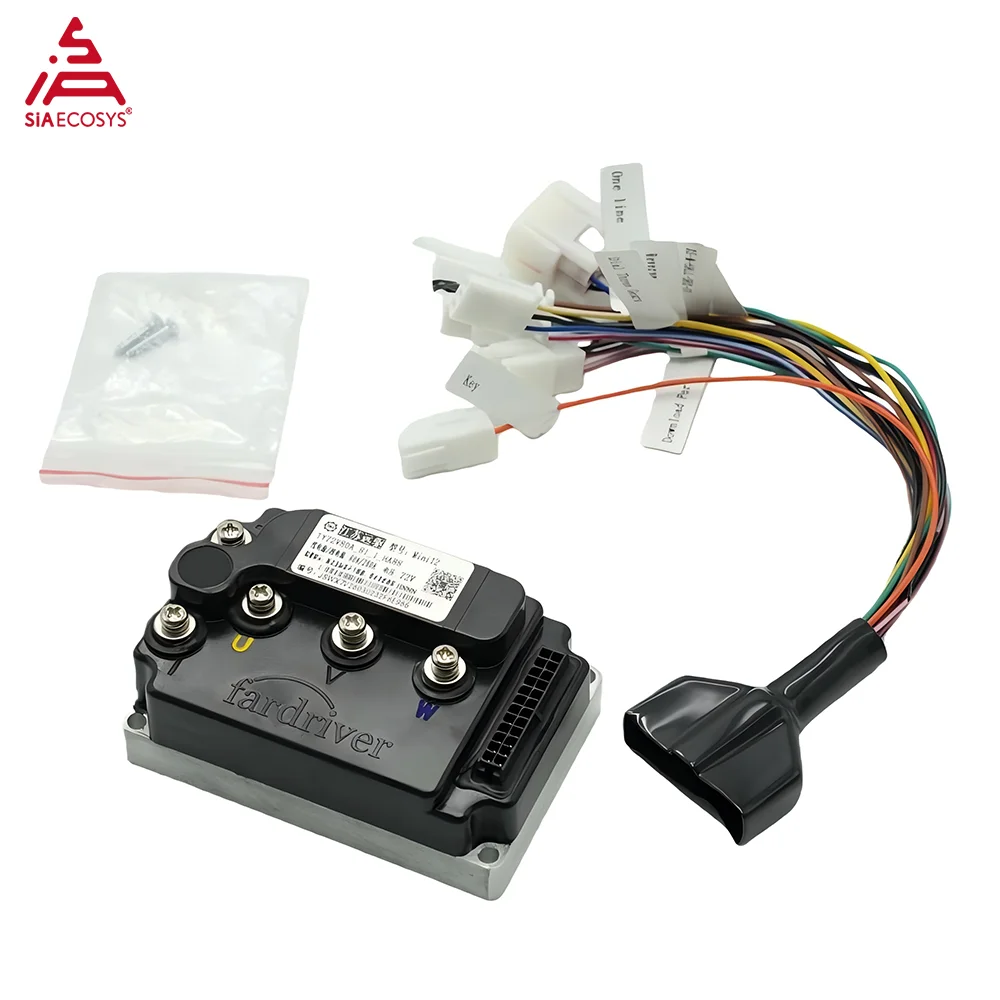 Fardriver Controller ND72260 MiNi12 72V 260A Electric Motorcycle Programmable Sine Wave Controller For 1500W Motor
