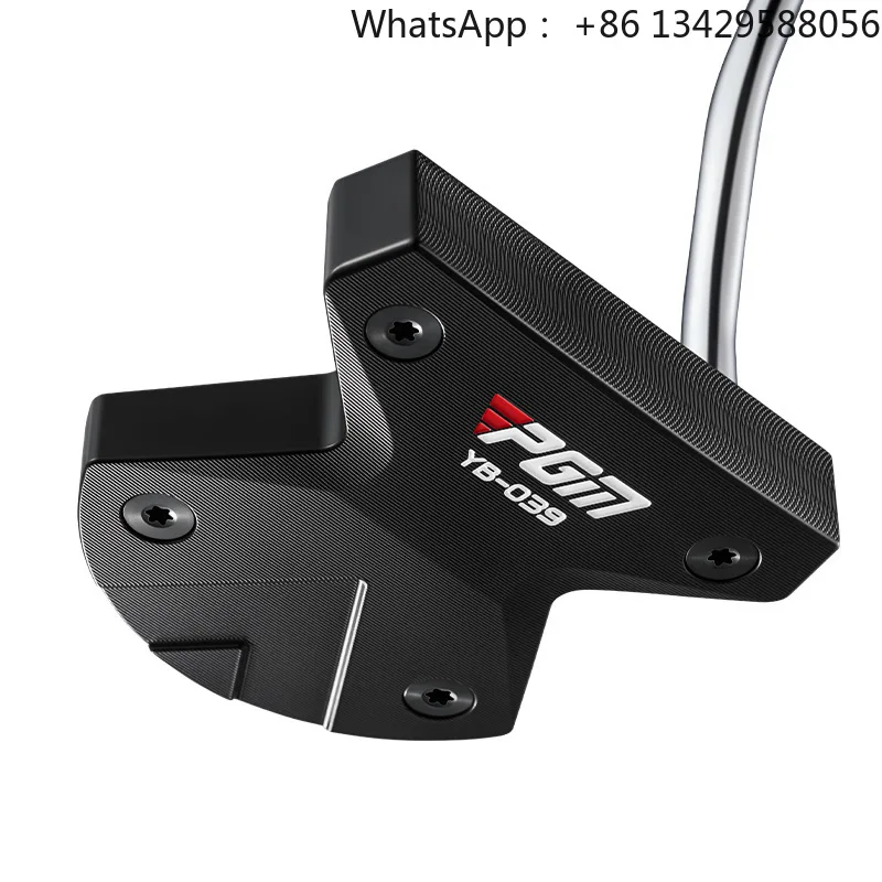 PGM TUG093 Golf Clubs Unisex Level-Adjustable Large-Head Forged Aluminum Putter R Flex Slope Detection Aiming Line Golf