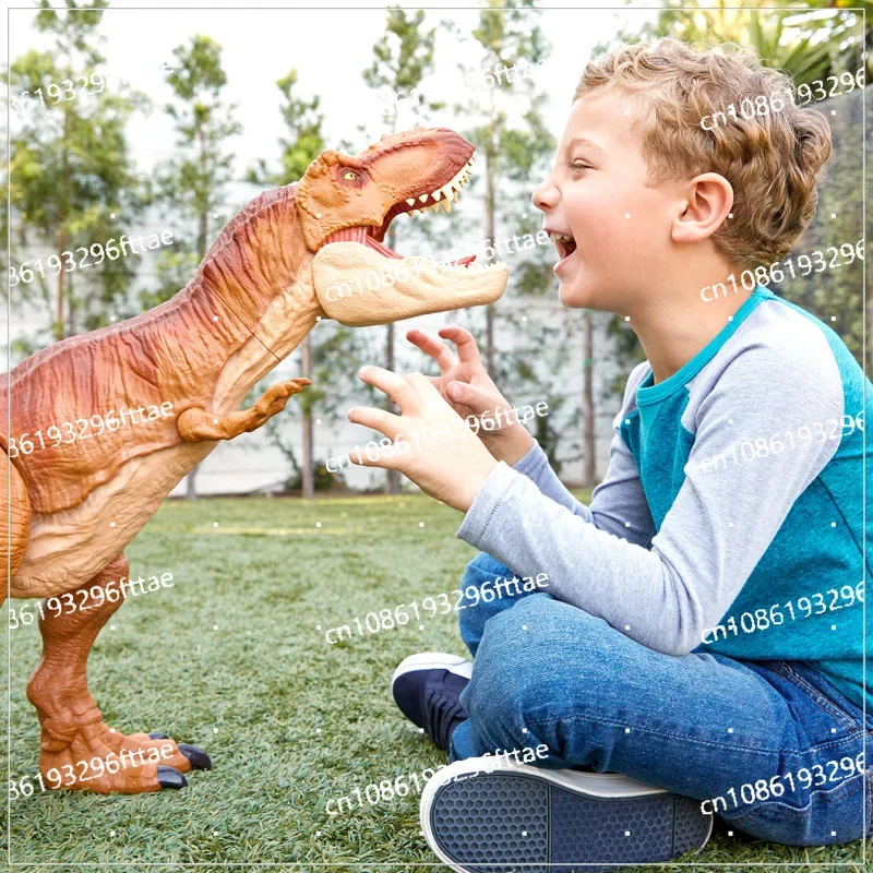 Mattel Jurassic World Giant Extra Large Tyrannosaurus Rex Joint Movable Simulation Animal Boy Toy FMM63