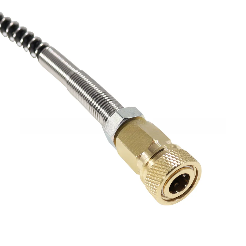 Transfill Hose Diving DIN Head 50 Cm 19.7 In Precision Fittings And Seals Compact And Lightweight Stable Flow During Fill