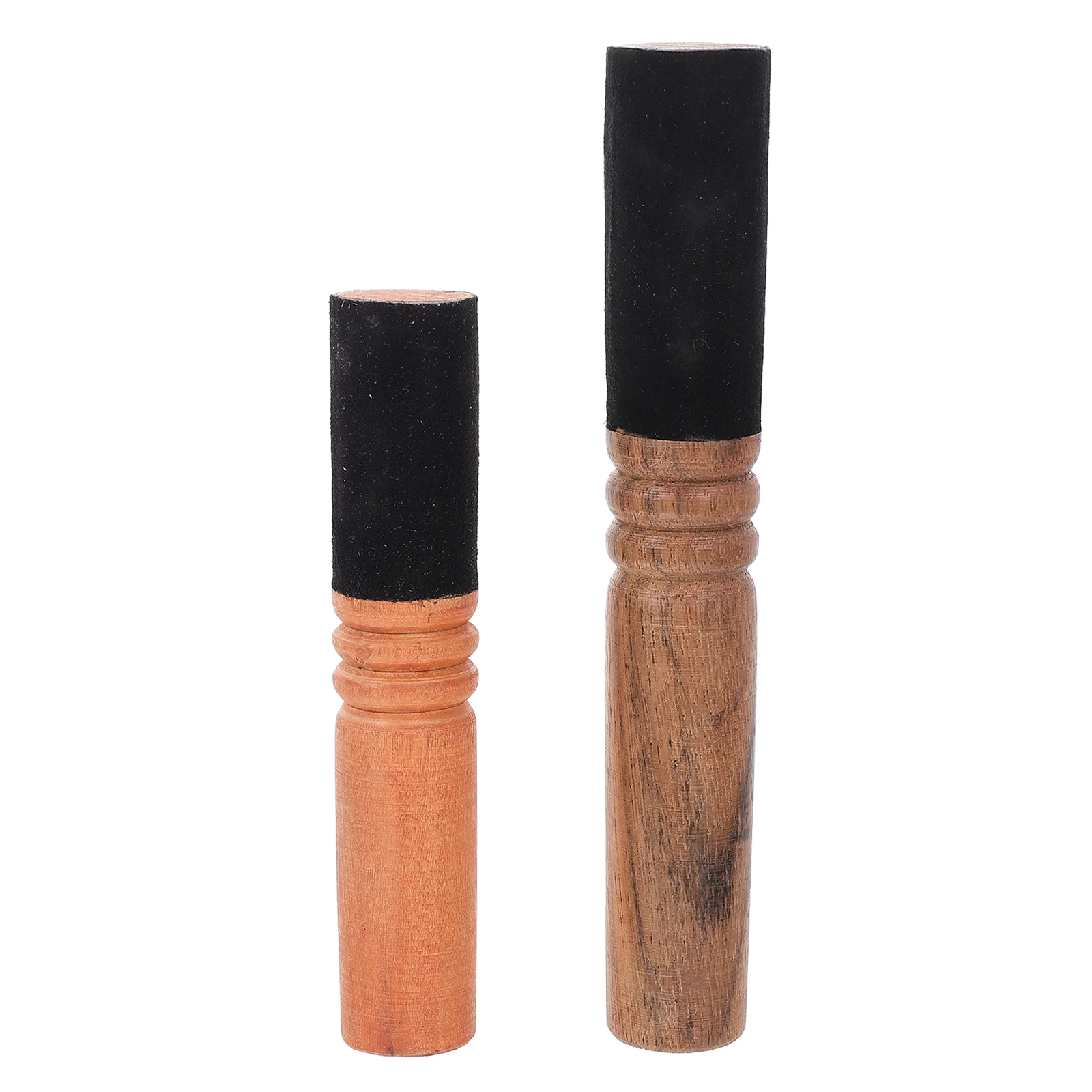 

2pcs Premium Wooden Singing Mallet Durable Bowl Stick For Meditation Healing Music Therapy Portable Bowl Rod Spiritual