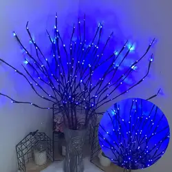 Creative LED tree branch Christmas light outdoor indoor decoration new year lamp Vase home bedroom garden lights decorations