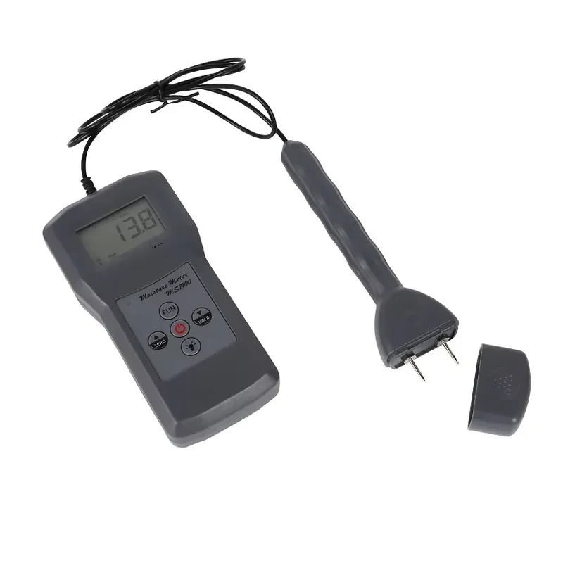 TOKY High Accuracy Digital Portable Timber Moisture Meter 0-84% Testing Range 0.5% Accuracy 0.1 Resolution MS7100 Model