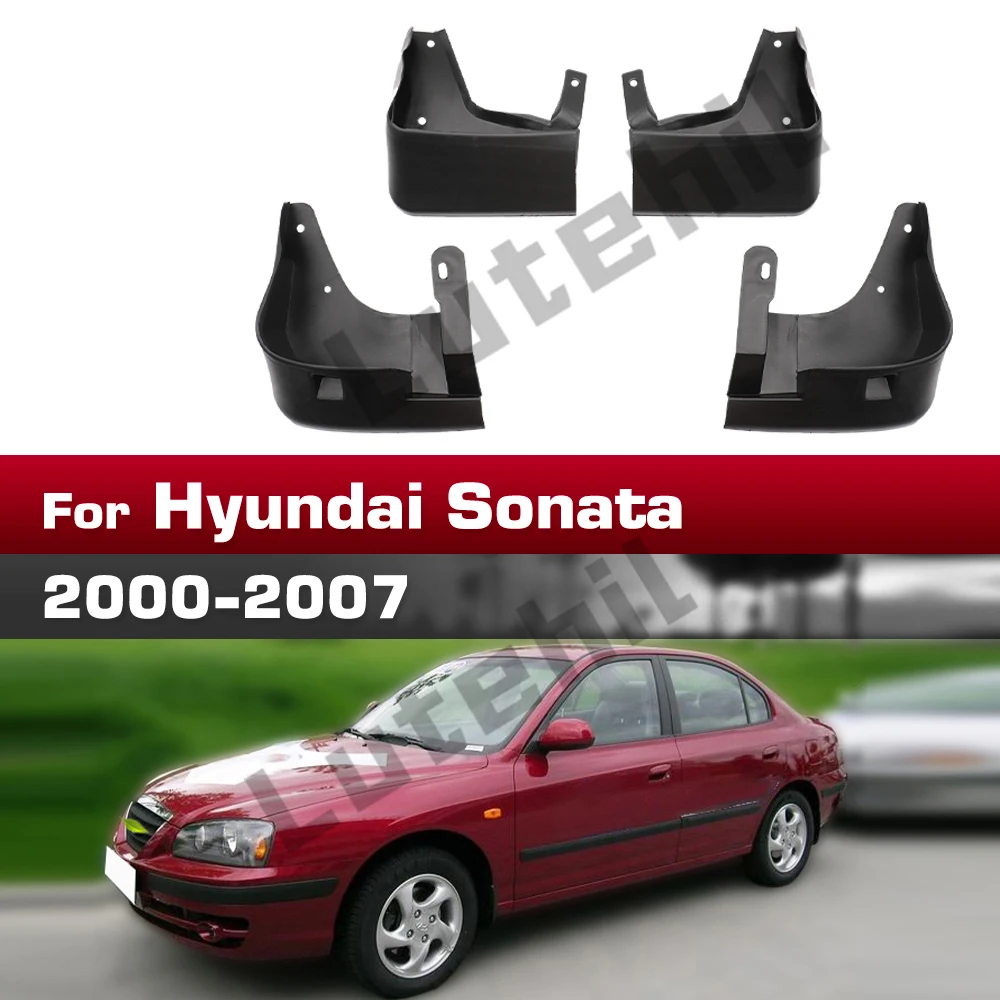 

For Hyundai Sonata 2000 2001 2002 2003 2004 2005 2006 2007 Fender Mudflaps Splash Guards Mudguards Mud Flaps car Accessories