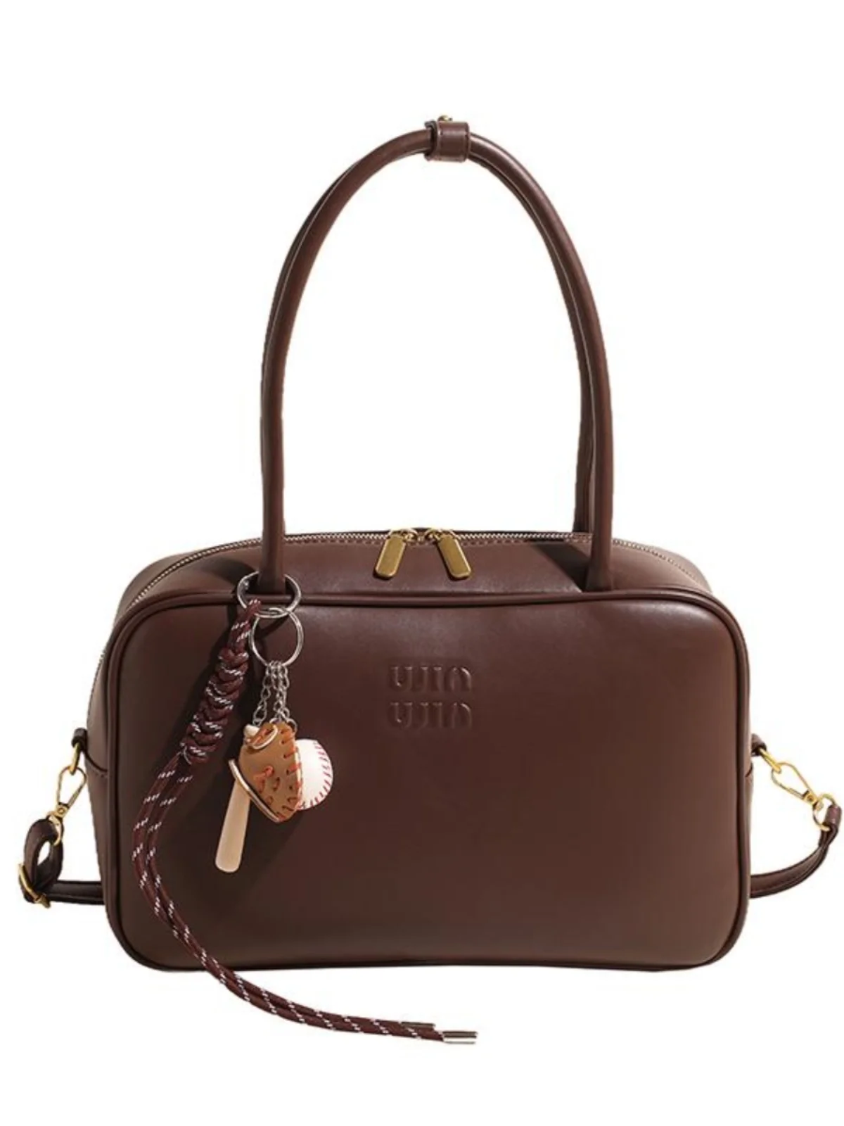 حقيبة مصممة فاخرة للنساء موضة جديدة ذات سعة كبيرة حقيبة ساعي بكتف واحد ذات إحساس راقي من حقيبة البولينج تحت الإبط #5