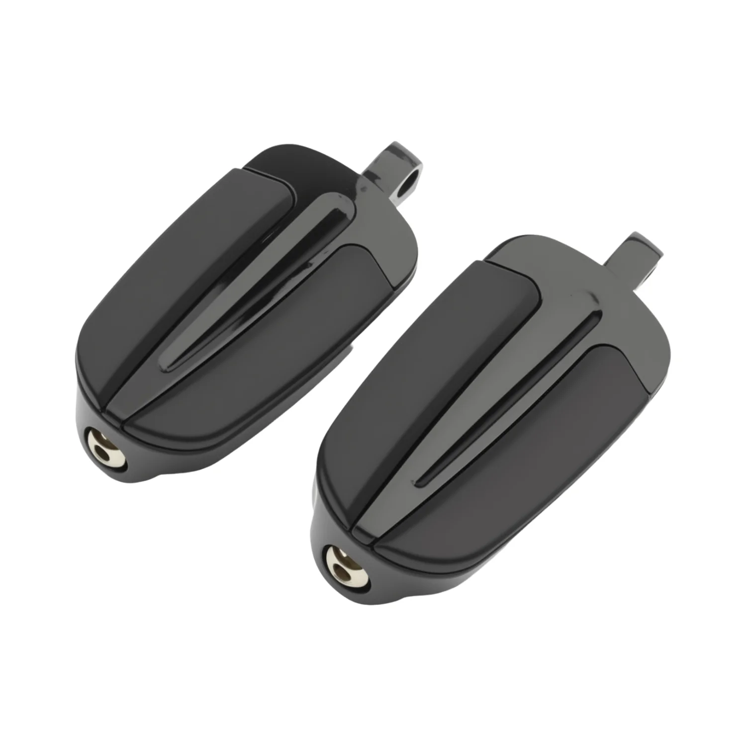 

10mm Motorcycle Footpegs Passenger Foot Pegs Highway Pegs Fit Harley Sportster Softail Dyna Touring Slipstream Style