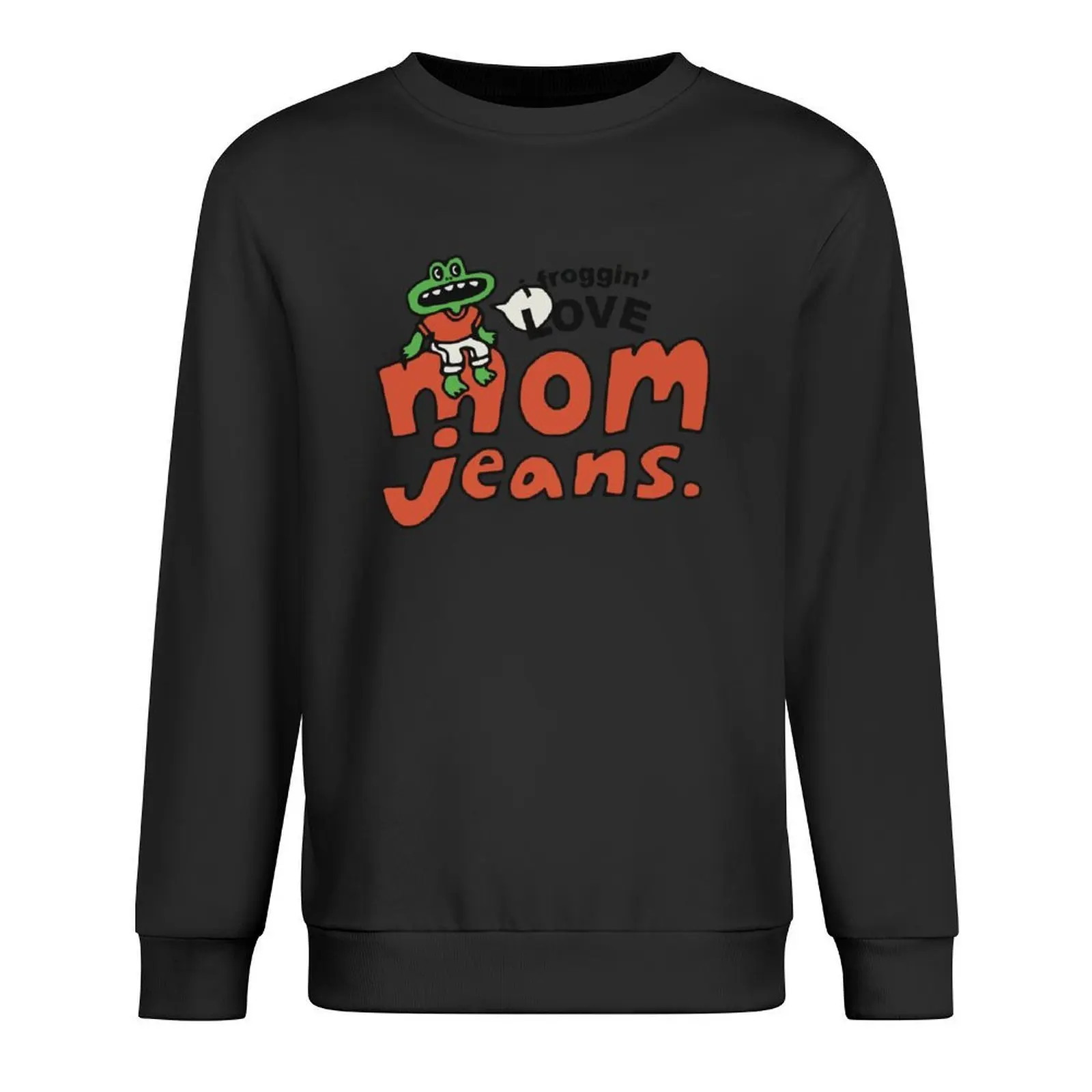 

Mom Jeans Merch Momjeans Froggin Pullover tracksuit men anime clothing men wear men's sweat-shirt set winter man sweatshirt