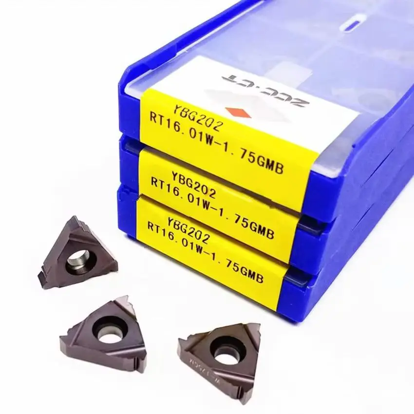 

RT16.01N RT16.01W 0.50GM 0.75GM 1.00GM 1.25GM 1.50GM 1.75GM 2.00GM 2.50GM 3.00GM YBG202 ZCC.CT CNC carbide inserts 10pcs/box