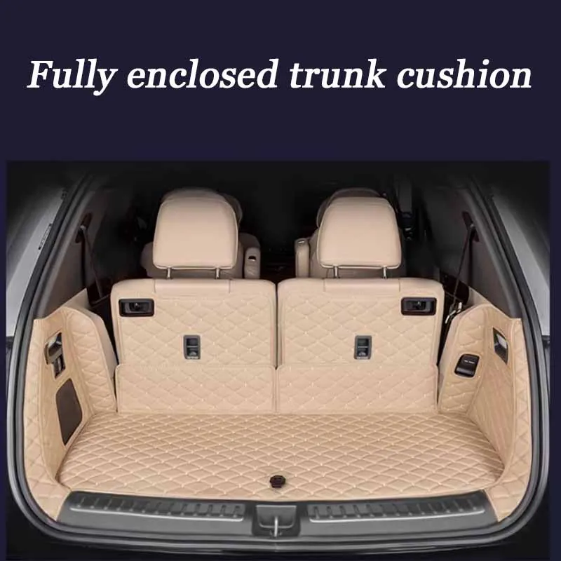 

Leather Material Trunk Protection Pad For AITO M9 2024-2025 Car Fully Enclosed Interior Decoration Accessories Anti Fouling