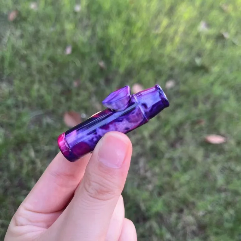 Wholesale 2pcs 4pcs Snuff bottle pipe Creative Mini Aluminum Alloy Metal Portable High Quality Snuff tube Smoke Gifts for men view 5