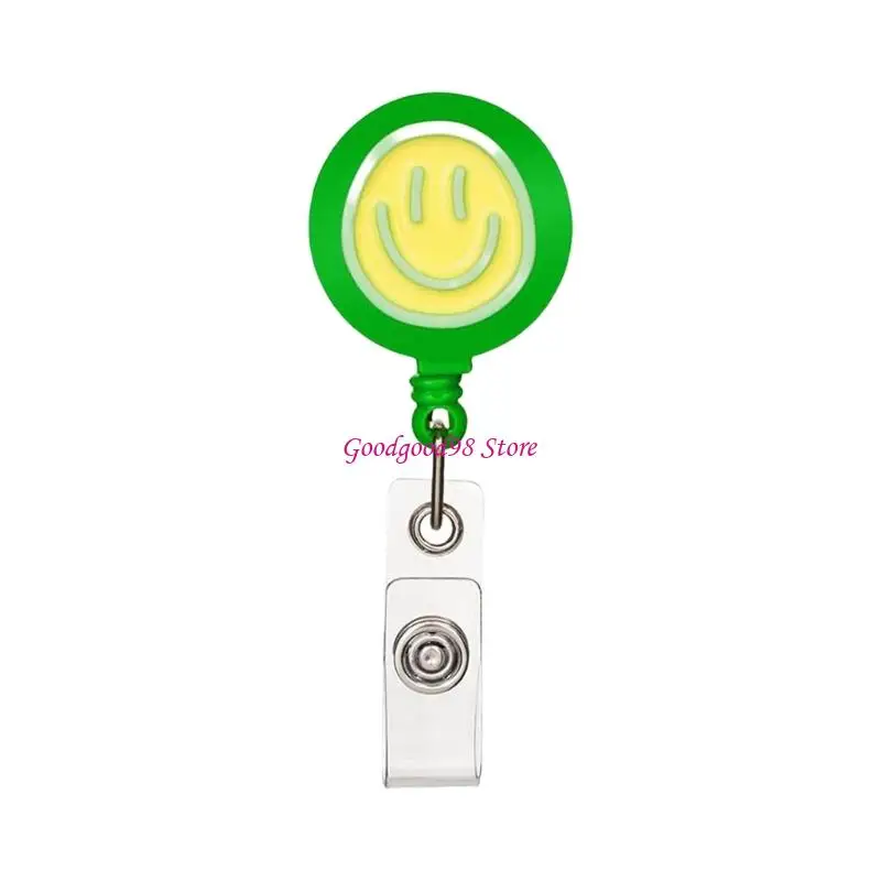 

Retractable Badge Holder with Metal Clip Nurse Doctor Badge Holder for Office