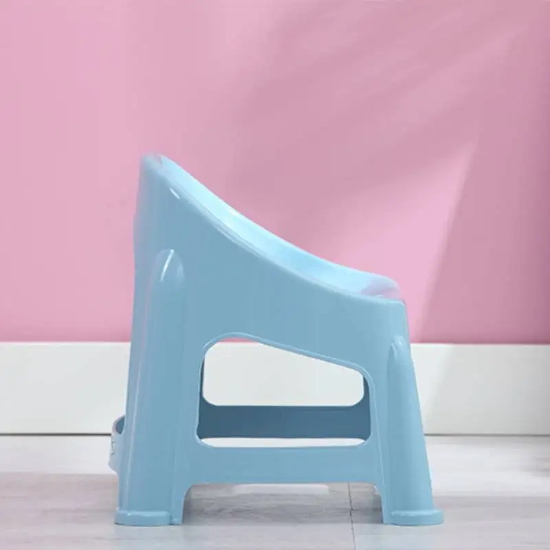 Chaise épaisse antidérapante pour enfants, meuble de banc pour bébé, joli dossier en plastique, petits bancs pour enfants