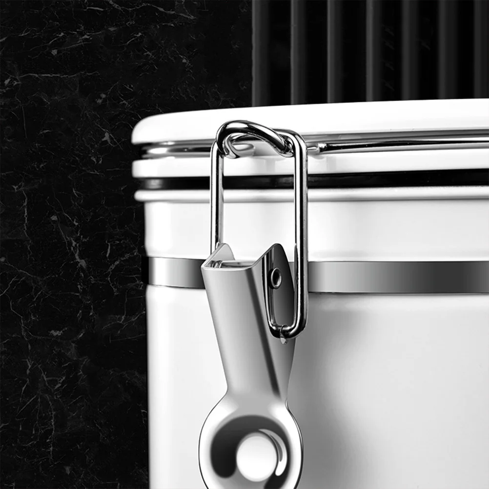 

1Set Coffee Bean Jar Tea Canister Container for Storing Nuts Sugar Home Use Tea Canister Sealed Jar Dried Food Container