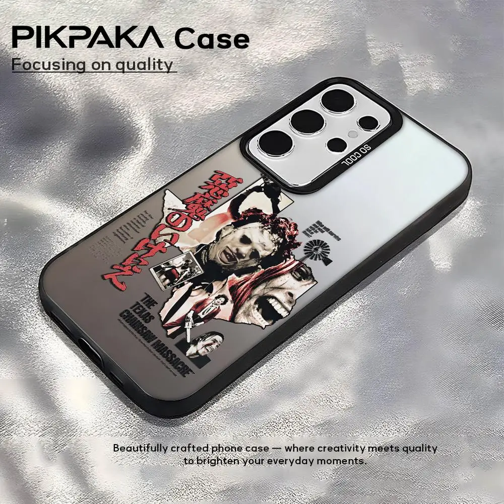 Чехол для телефона T-Texas Chainsaw Massacre для Samsung Galaxy S25 Edge S24 S23 S22 S21 S20 Ultra Funda, силиконовый серебристый чехол Чехол для телефона T-Texas Chainsaw Massacre для Samsung Galaxy S25 Edge S24 S23 S22 S21 S20 Ultra Funda, силиконовый серебристый чехол