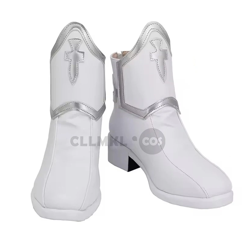 Yuuki Asuna Shoes Party Boots PU Leather Cosplay Boots Halloween Party Shoes Custom Made