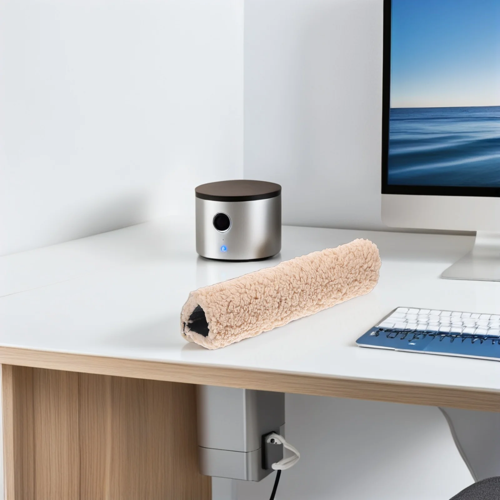 4Pcs Cushioned Armrest Pads for Chair Comfortable Office Chair Armrest Covers Warm Non-Slip Support for Seniors and Disabled