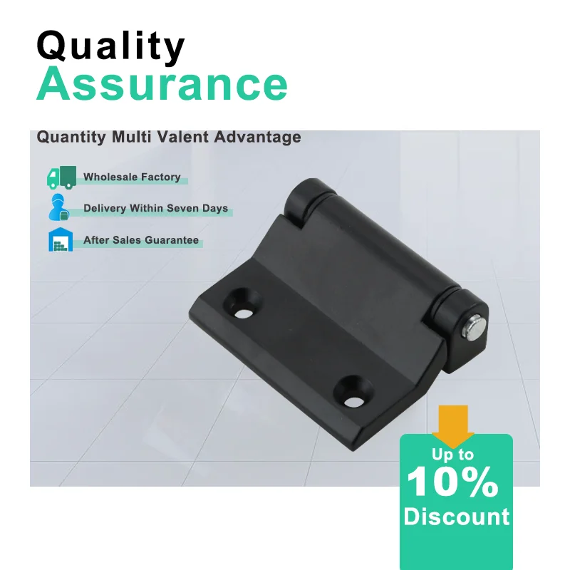 

Industrial Environmental Protection Machinery Equipment Chassis Cabinet Door Detachable Zinc Alloy Black Shaped Hinge