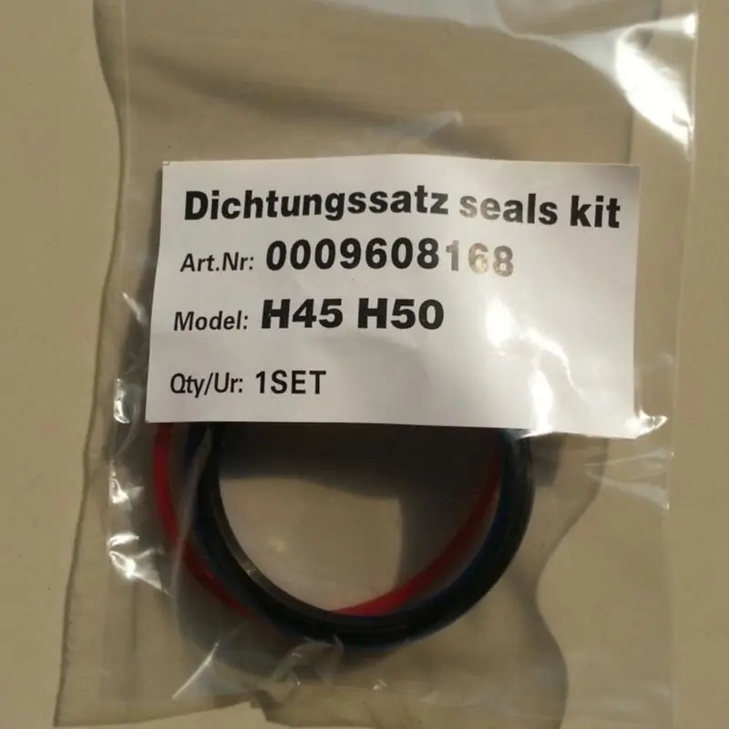 Lifting Tilting Oil Cylinder O-ring Seal Assembly Repair Kit 0009608168 for Linde Forklift Truck H35 H40 H45 352