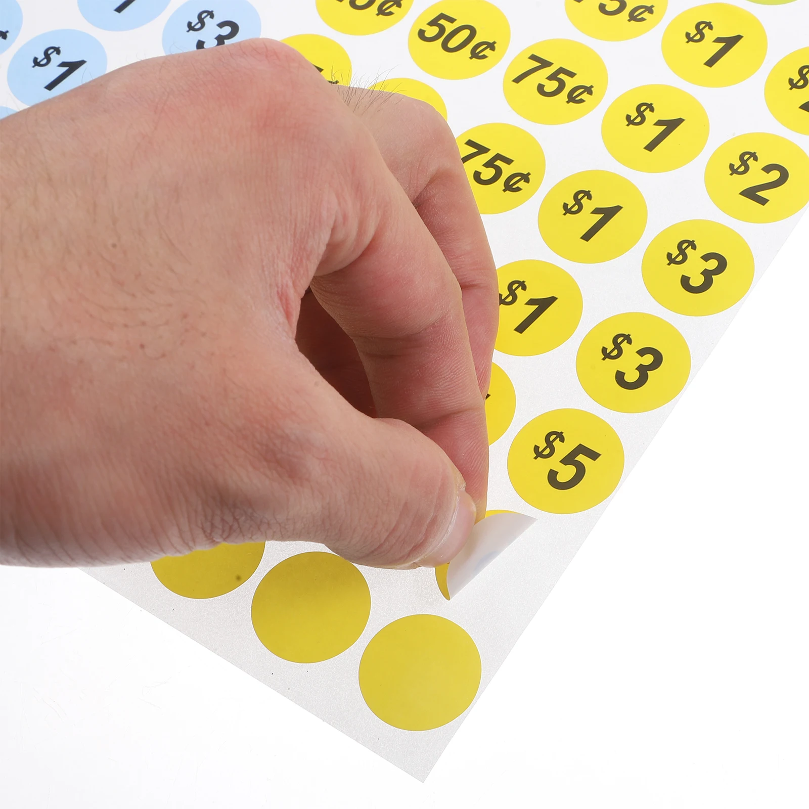 

Price Tag Sticker Tags for Pricing Sale Stickers Retail Labels Money Goods Garage Round
