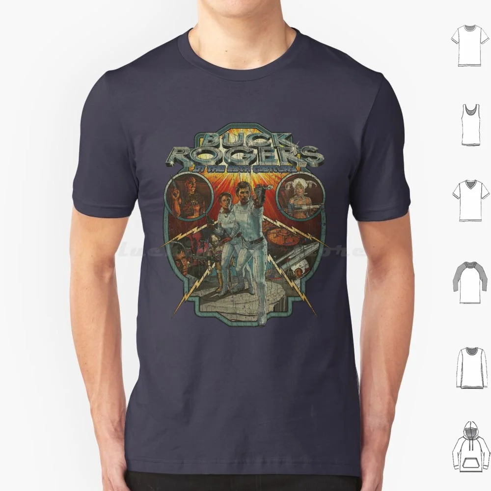 Buck Rogers en el siglo 25 1979 Camiseta de algodón hombres mujeres DIY estampado ciencia ficción ciencia ficción Buck Rogers Buck Rogers en el