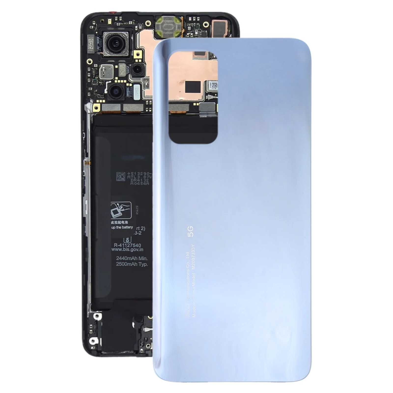 Back Cover for Xiaomi Redmi K30S/Mi 10T/Mi 10T Pro Glass Battery Back Cover