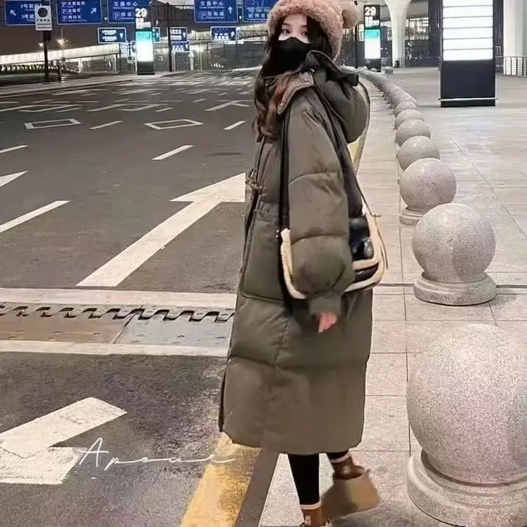 

Пуховики-парки женские удлиненные, на пуху, из функционального материала, оригинальные, удобные, для активного отдыха, контрастные, для девушек