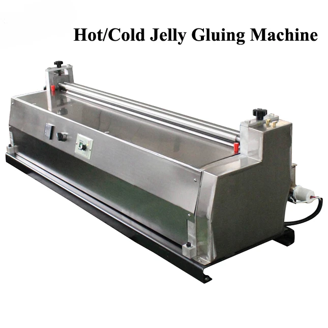 Hot melt sheet gluer machine/paper gluing machine