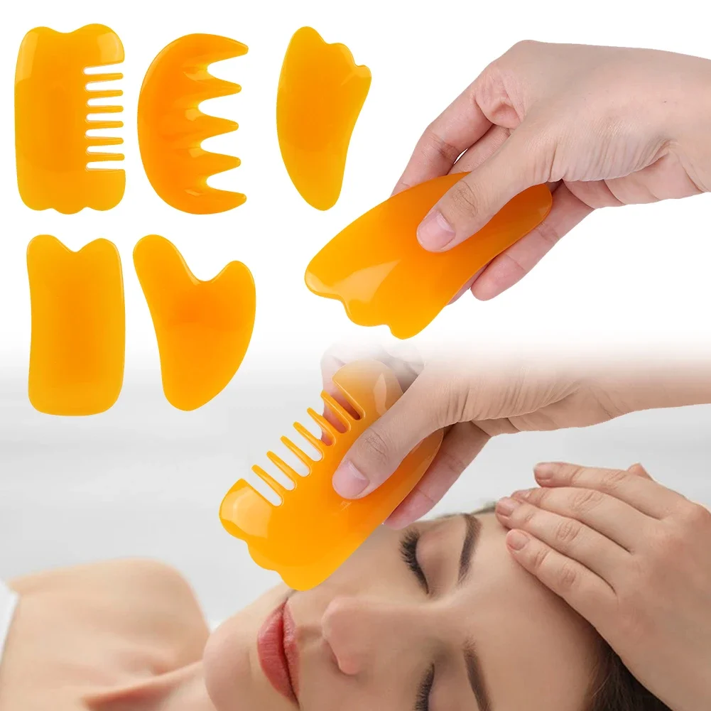 Body Massager Board Multifunctional Guasha Massager Board Guasha Scraping Massage Scraper Face Massage Tool for Face Eye Body