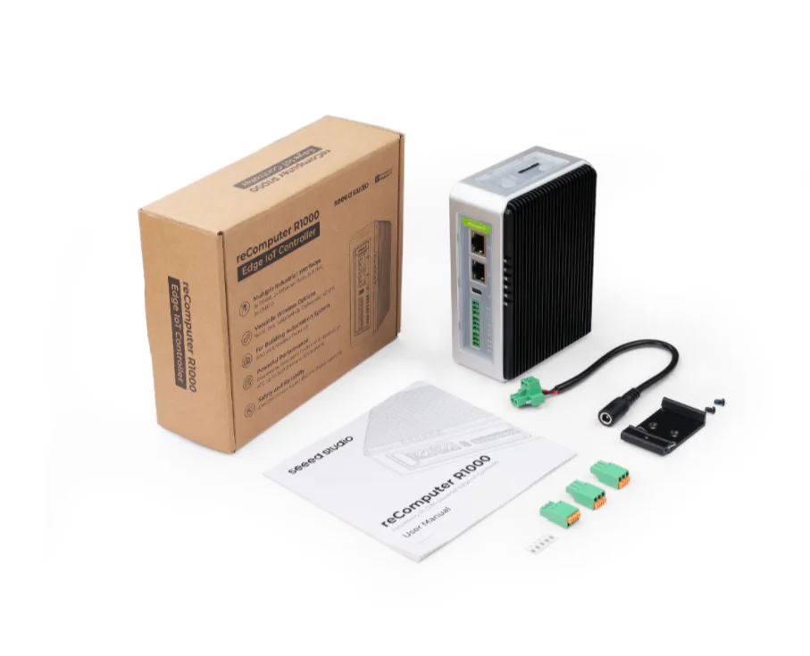 

ReComputer R1025-10 - Raspberry Pi Gateway | IoT Controller | 4GB RAM, 32GB EMMC